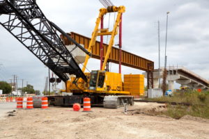 Building of the Choctaw Sub Overpass Haltom City