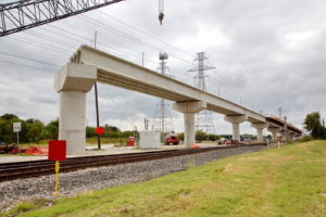 Building of the Choctaw Sub Overpass Haltom City