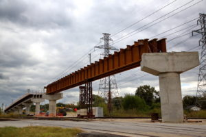 Building of the Choctaw Sub Overpass Haltom City