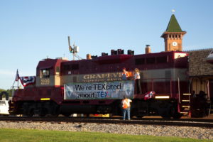 TEXRail Ground Breaking Grapevine Main Street Station Event