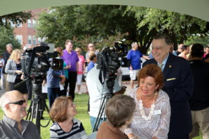 TEXRail Ground Breaking Grapevine Main Street Station Event