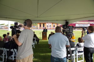 TEXRail Ground Breaking Grapevine Main Street Station Event