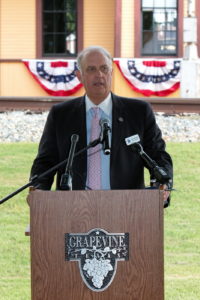 TEXRail Ground Breaking Grapevine Main Street Station Event