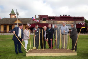 TEXRail Ground Breaking Grapevine Main Street Station Event