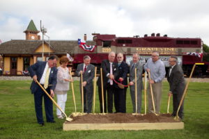 TEXRail Ground Breaking Grapevine Main Street Station Event