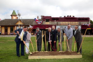 TEXRail Ground Breaking Grapevine Main Street Station Event