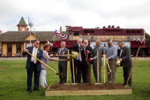 TEXRail Ground Breaking Grapevine Main Street Station Event