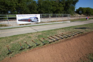 TEXRail Ground Breaking North Richland Hills Event