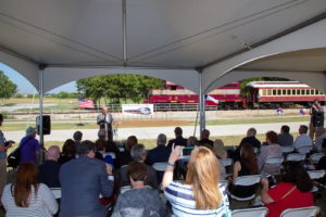 TEXRail Ground Breaking North Richland Hills Event
