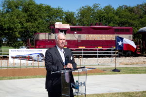 TEXRail Ground Breaking North Richland Hills Event