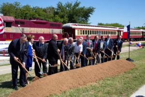 TEXRail Ground Breaking North Richland Hills Event