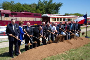 TEXRail Ground Breaking North Richland Hills Event