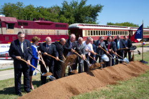 TEXRail Ground Breaking North Richland Hills Event