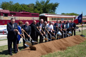 TEXRail Ground Breaking North Richland Hills Event