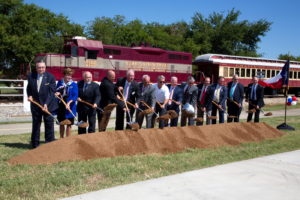 TEXRail Ground Breaking North Richland Hills Event