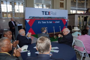 TEXRail Ground Breaking T&P Station Event