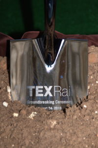 TEXRail Ground Breaking T&P Station Event