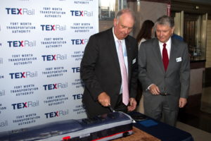 TEXRail Ground Breaking T&P Station Event
