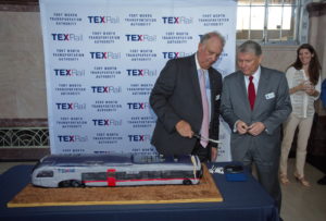 TEXRail Ground Breaking T&P Station Event