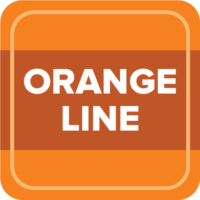 ORANGE LINE - Web Button ORANGE LINE - Web Button