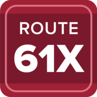 Route 61X - Web Button Route 61X - Web Button