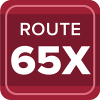Route 65X - Web Button Route 65X - Web Button