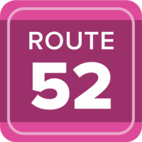 Route 52 Pink - Web Button Route 52 Pink - Web Button