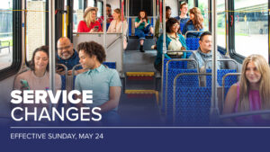 May 2026 Service Changes