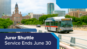 Juror Shuttle Ends