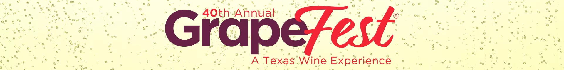 40th Annual GrapeFest Logo