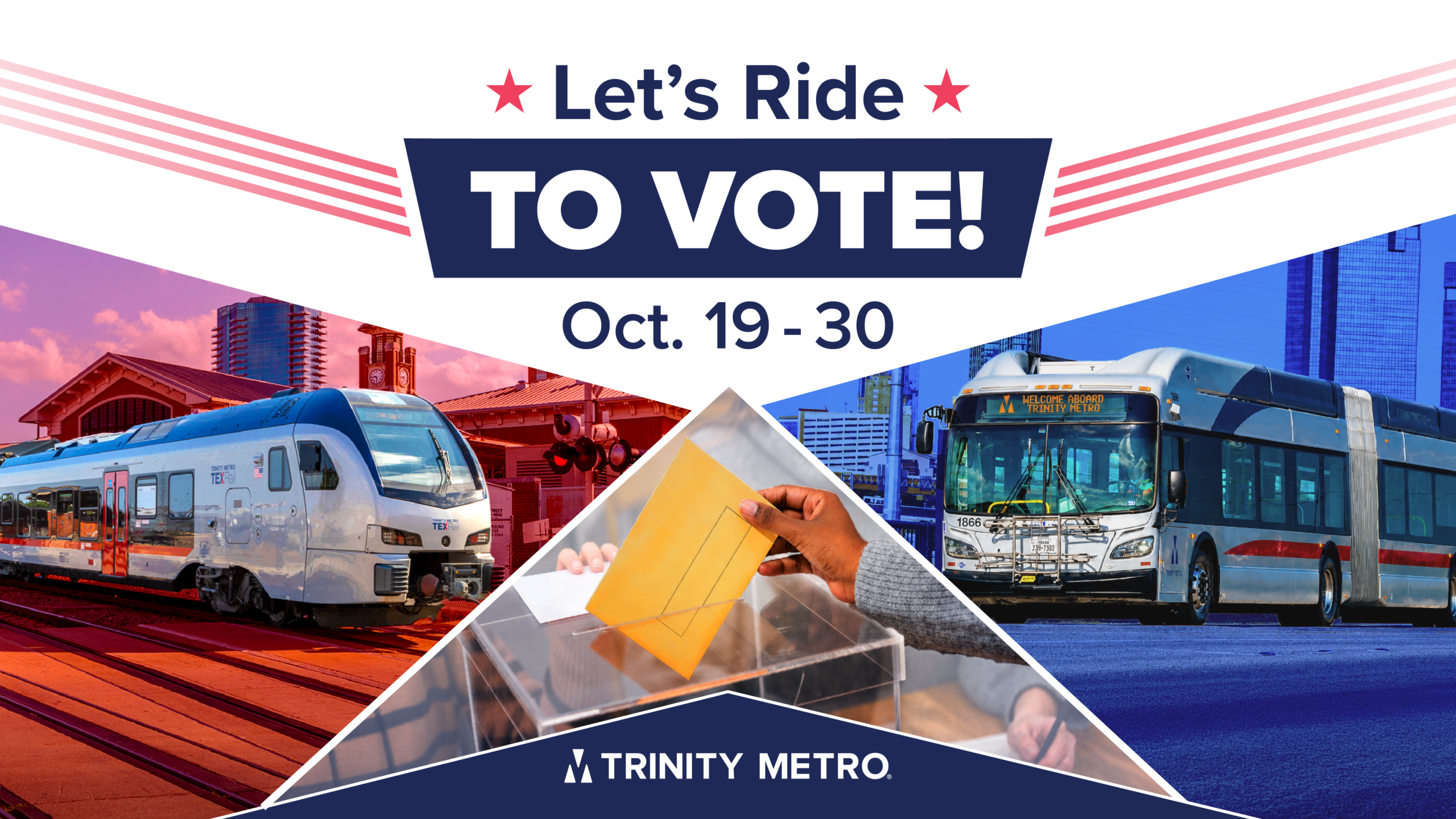 Let's Ride to Vote Header